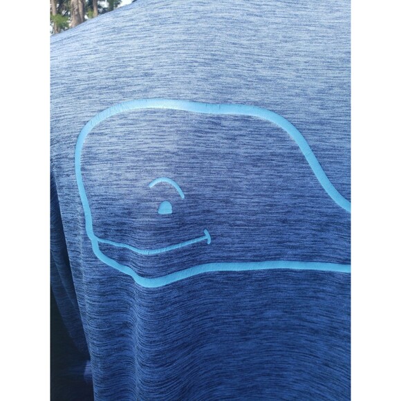 Vineyard Vines Performance Men's M Medium Long Sleeve Graphic Shirt Whale Harbor - Picture 6 of 14